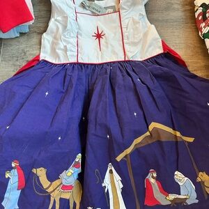 Eleanor Rose size 5 nativity dress